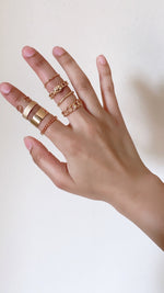 Load image into Gallery viewer, Have a Nice Day Ring Set #1
